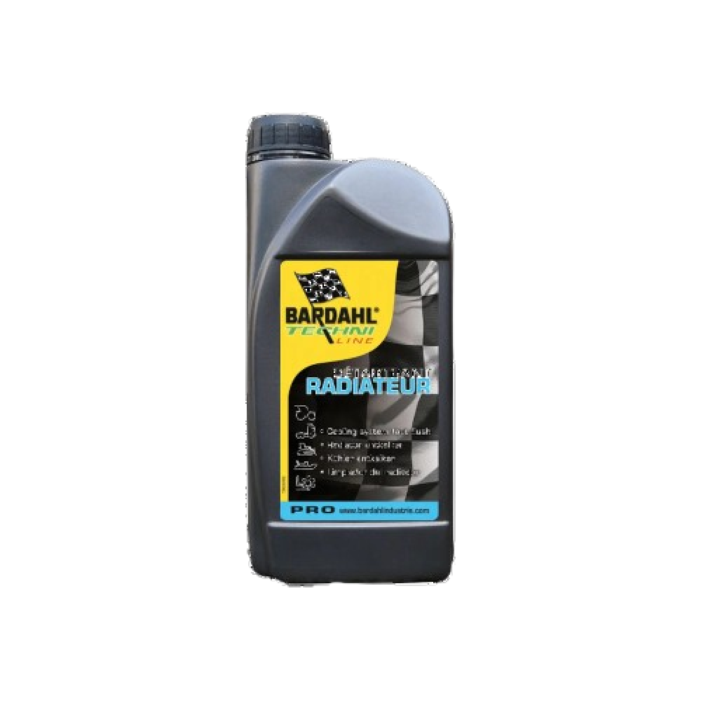 Промивка радіатора для важконавантаженої техніки RADIATOR CLEANER BARDAHL 1л. 5380 (12)