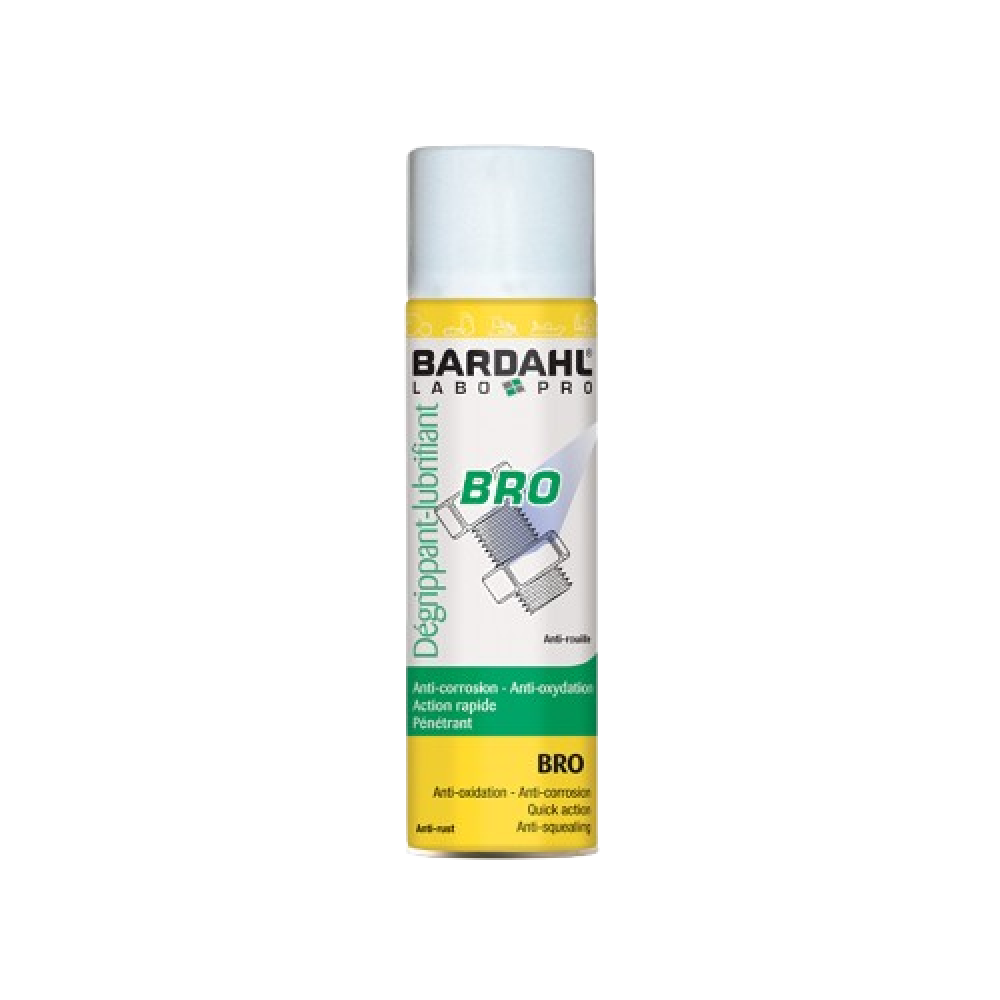 Мастило багатоф. проникаюче аер. індустріальне BARDAHL BRO (WD-40) 500мл 1122 (12) [6]