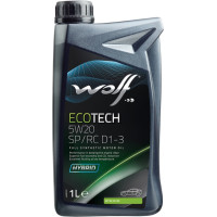 Моторне масло Wolf Ecotech 5W-20 SP/RC D1-3 1л (1050523)