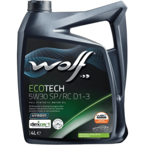 Моторне масло Wolf Ecotech 5W-30 SP/RC D1-3 4л