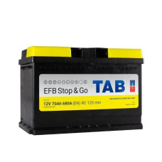 Автомобільний акумулятор TAB EFB Stop&Go 70Ah 680A L+ 212370