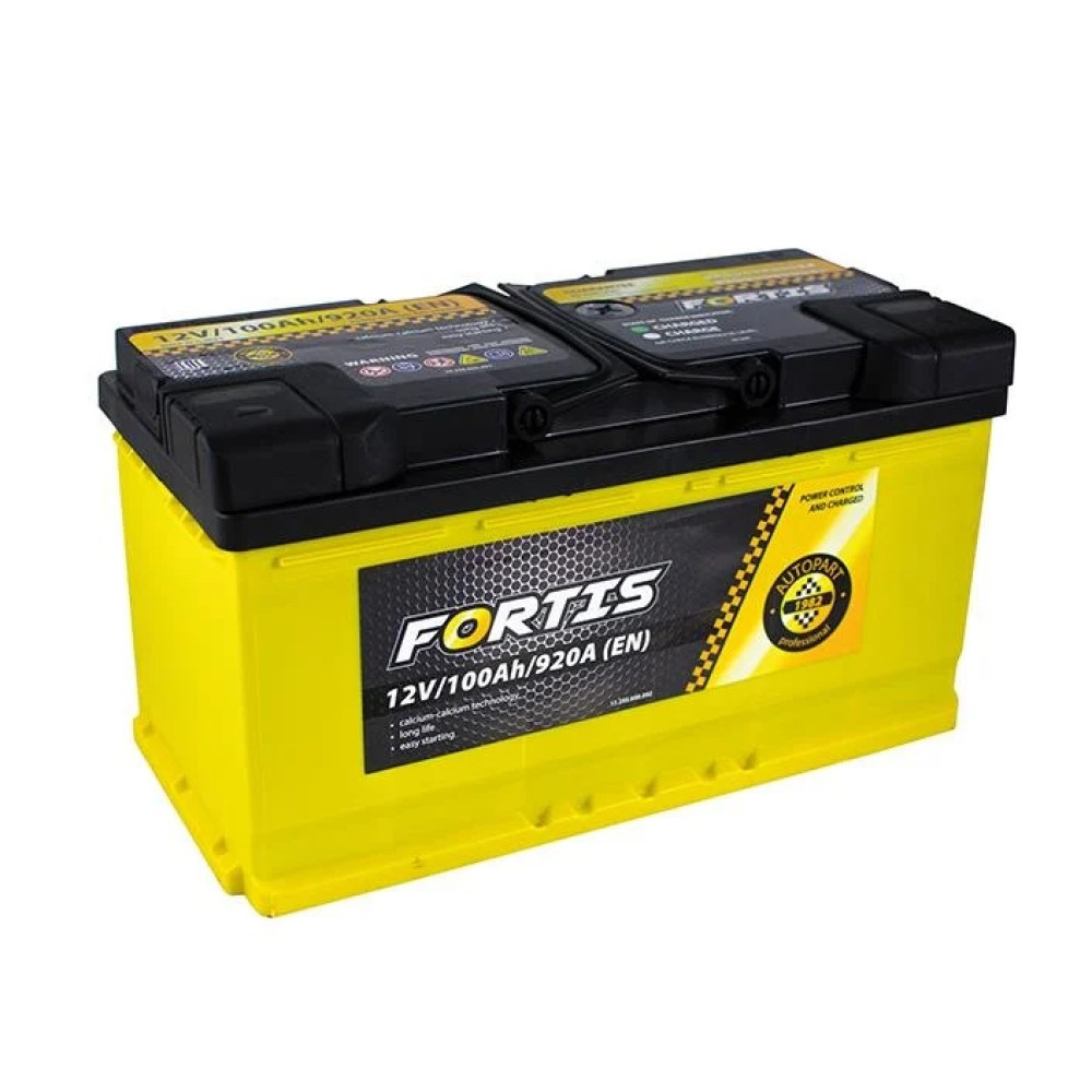 Аккумулятор FORTIS 12В 100Ач 920А(EN) R+ FRT10000