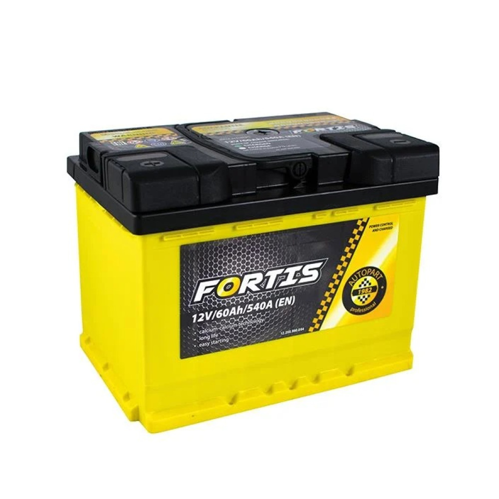 Акумулятор FORTIS 12В 60Ач 540А(EN) L+ FRT6001