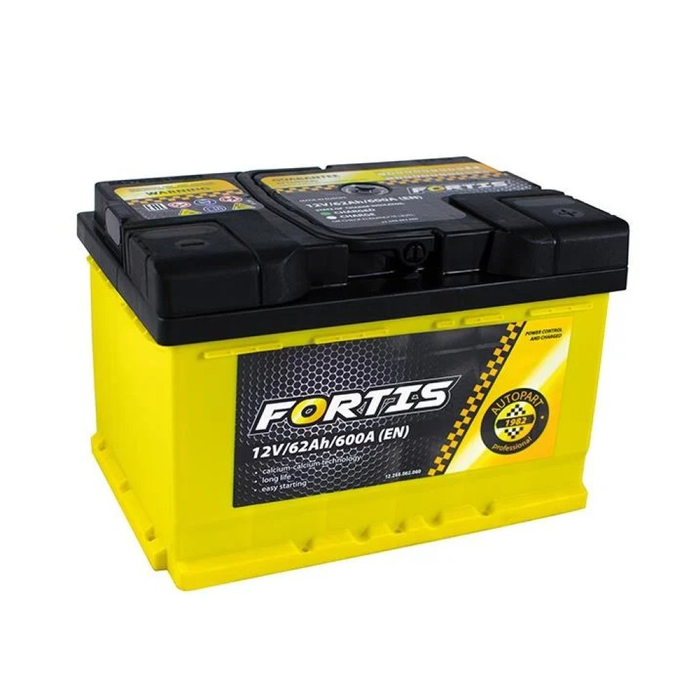 Акумулятор FORTIS 12В 62Ач 600А(EN) R+ FRT6200
