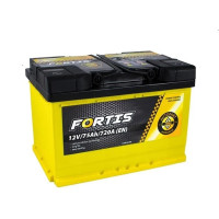 Аккумулятор FORTIS 12В 75Ач 720А(EN) R+ FRT7500L