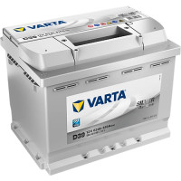 Акумулятор автомобільний Varta Silver Dynamic D39 6СТ-63Ah Аз 610A (EN) 563401061