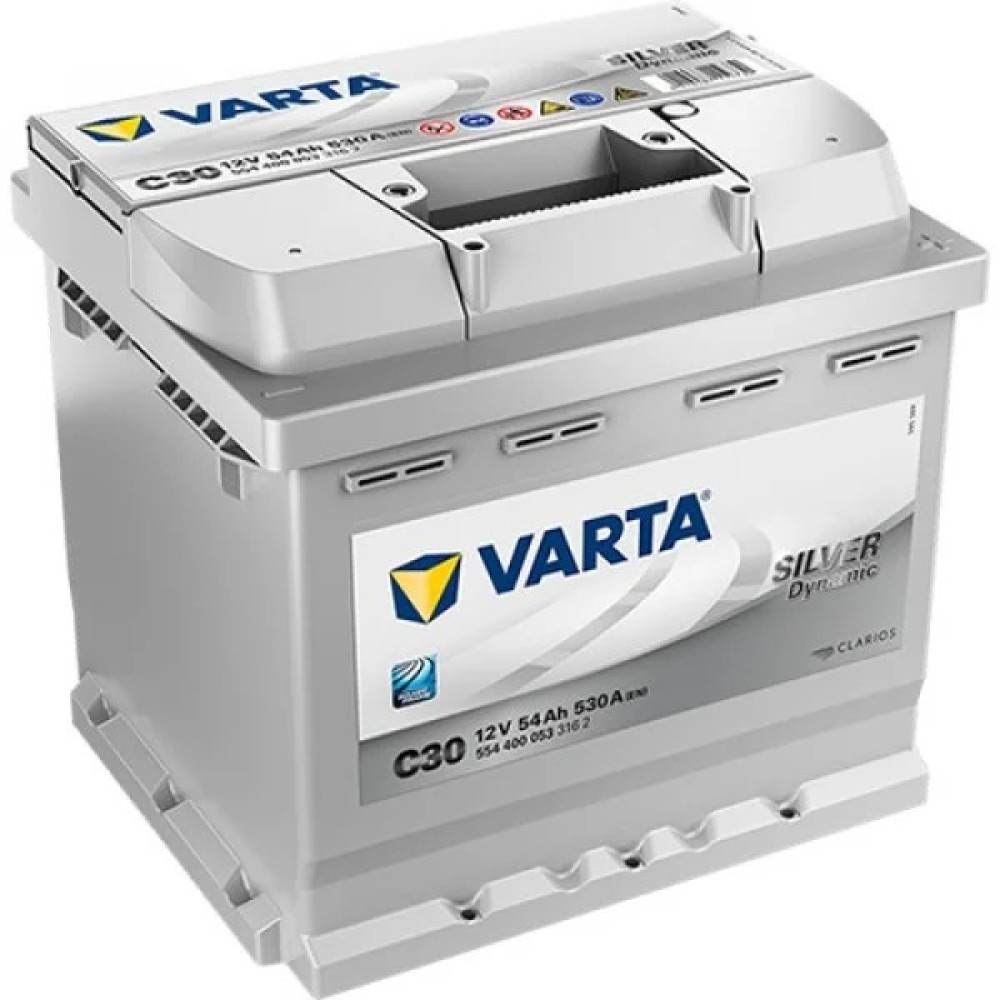 Аккумулятор автомобильный Varta 54Ач Silver Dynamic C30 (0) 554400053