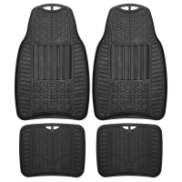 Michelin Автомобільні килимки з гнучкими лініями 4шт (W965-BLK) (шт.)