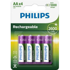 Акумулятор Philips R6/AA MULTILIFE 2600mAh B4 (блістер) (шт.)