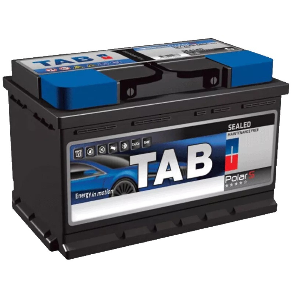 Автомобільний акумулятор TAB Polar S 60Ah 600A 12V 246062 «+» справа 246062