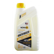 Антифриз NOWAX G13 -42°C желтый готовая жидкость 1 кг (NX01012)