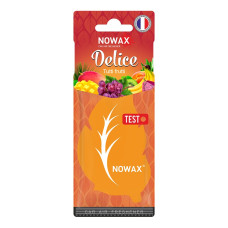 Ароматизатор повітря целюлозний Nowax серія Delice - Tutti Frutti (50шт/уп)