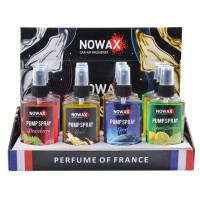 Ароматизатор Nowax Pump Spray 75 мл Микс 2 12 шт в упаковке (NX07531)