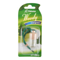 Ароматизатор в салон автомобиля на зеркало Paloma WOODY Evergreen (30148)