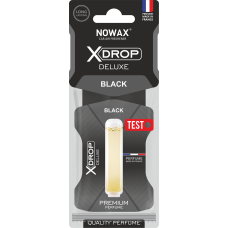 Ароматизатор целюлозний з капсулою Nowax серія X Drop Delux - Black (25шт/ящ)