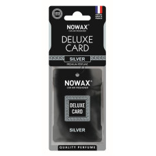 Ароматизатор целлюлозный 6 г Nowax серія Delux Card Silver (NX07732)