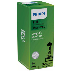 Автолампа Philips LLECO 12362 H11 LL ECO CP 12V55W (PGJ19-2) (шт.)