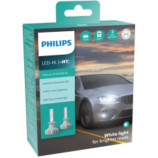 Комплект автоламп Philips LED H1 11258U51 12/24V Ultinon Pro5100 +160% Х2 (шт.)