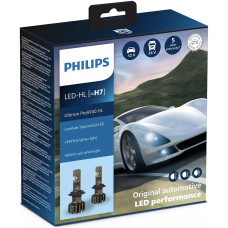 Комплект автоламп Philips LED H7 11972U91 12/24V Ultinon Pro9100 +350% X2 (шт.)