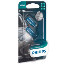 Автолампа вказівна Philips X-tremeVision Pro150 +150% W5W B2 12961XVP 12V 5W (W2,1x9,5d) ( (шт.)