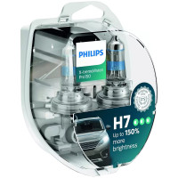 Автолампа Philips H7 12972XVPS2 X-tremeVision Pro150 +150% 12V 55W (PХ26d) S2 (блістер) (шт.)