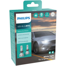 Комплект автоламп Philips LED H11 113622U51 12/24V Ultinon Pro5100 +160% X2 (шт.)