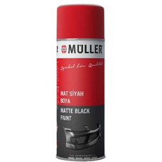 Чорна матова фарба Muller Mat Black Paint, 400мл (шт.)