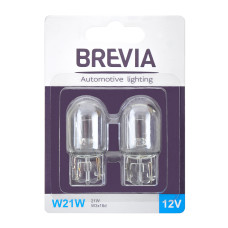Brevia W21W 12V (блистер)