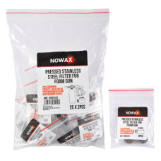 Прессованная фильтр-таблетка NOWAX из нержавеющей стали 10x14 мм комплект 2 шт (NX01410)