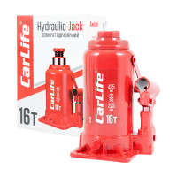 Домкрат бутылочный 16 т 225-425 мм гидравлический CARLIFE (BJ416)