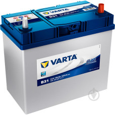 Акумулятор автомобільний Varta BLUE DYNAMIC 45А 12 B 545155033 «+» праворуч