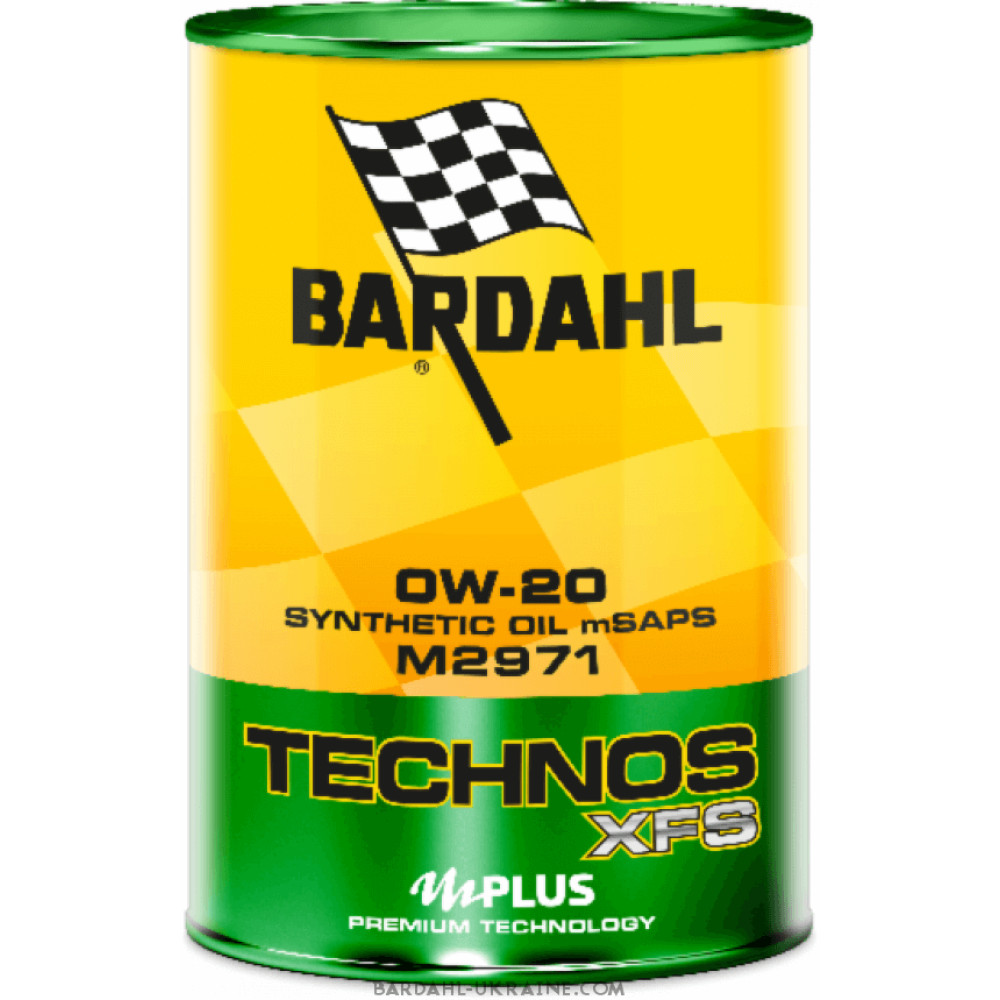 BARDAHL (metal) TECHNOS XFS 0W20 1л. SN MB 229.71 C60 371040 (24)