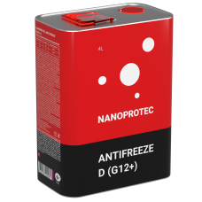 Антифриз Nanoprotec D G12+ 4л