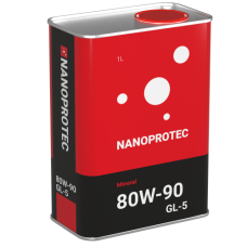 Трансмиссионное масло Nanoprotec Gear Oil 80W-90 GL-5 1л