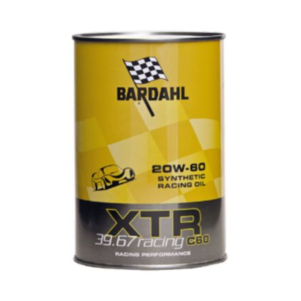 BARDAHL (metal) XTR C60 RACING 39.67 - 20W60 1л. SL A3/B4 318039 (12)