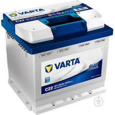 Акумулятор автомобільний Varta BLUE DYNAMIC 52А 12 B 552400047 «+» праворуч