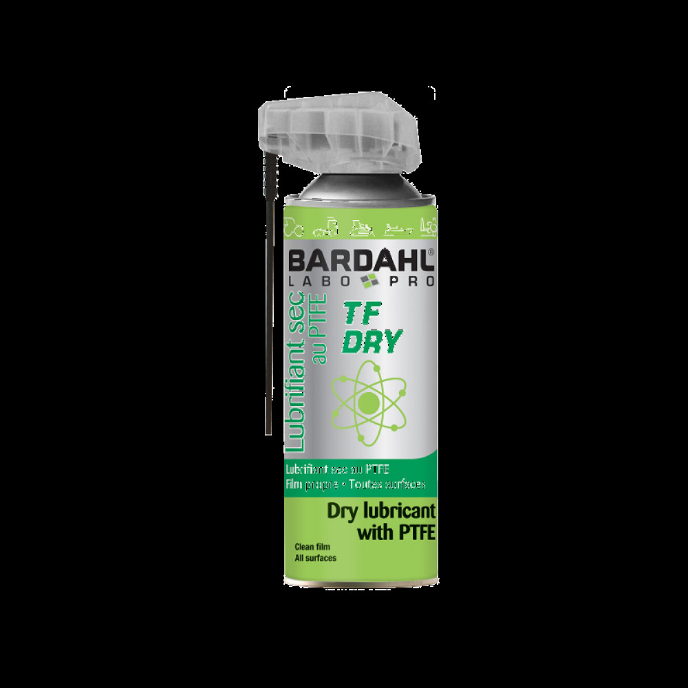 Мастило сухе тефлонове аер. BARDAHL TF DRY 400мл 1812 (12) [10]