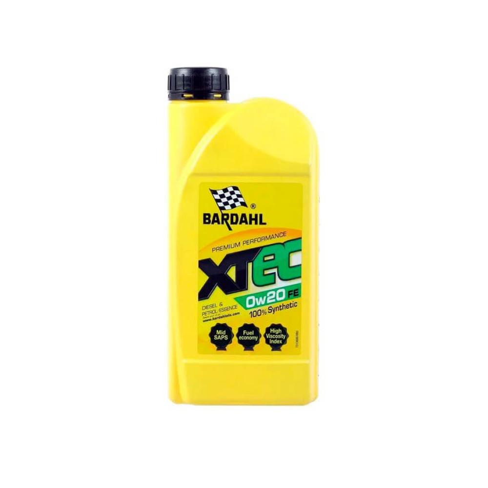 BARDAHL XTEC 0W20 FE 1л. C5/SN/SN+ VW 508.00/ 509.00 36801 (12)
