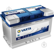Акумулятор автомобільний Varta Blue Dynamic 80А 12 B 580500080 «+» праворуч
