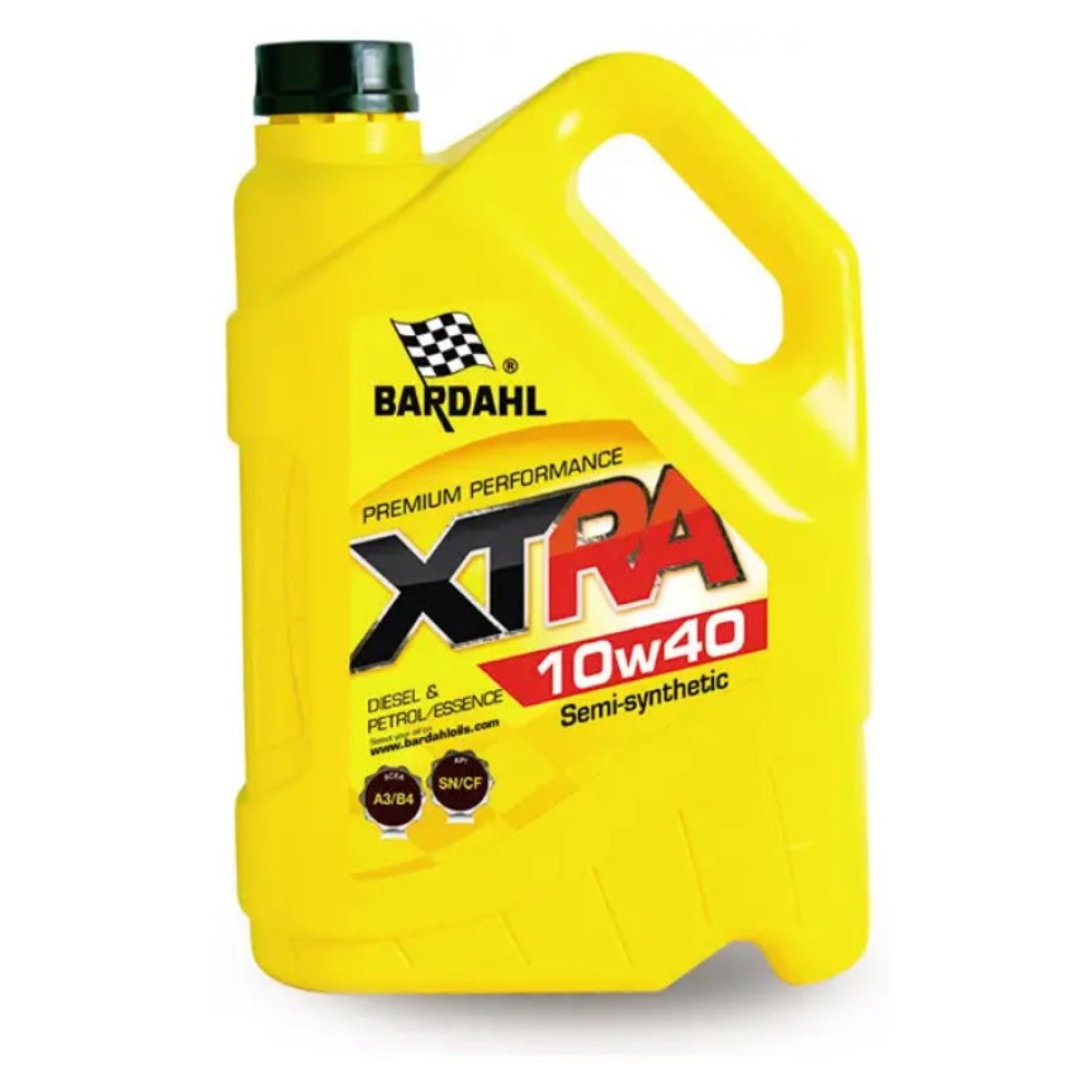 BARDAHL XTRA 10W40 5л. A3/B4, API SN/CF, BMW Longlife-98, MB 229.1, VW 501.01/505.00 34133 (3)