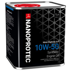 МОТО масло NANOPROTEC ENGINE OIL 10W-50 Moto, 1л