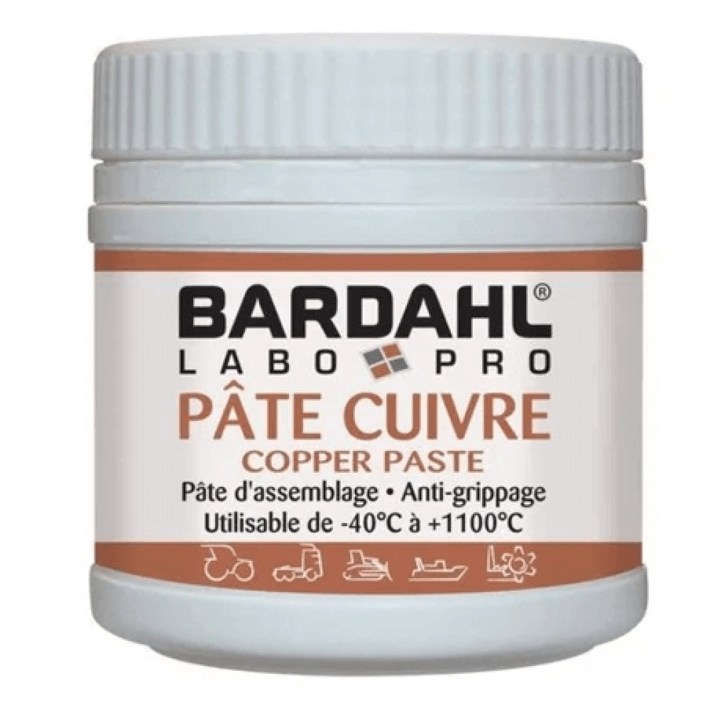 Мастило мідне високотемпературне банка BARDAHL COPPER PASTE 500г 1648 (6) [11]