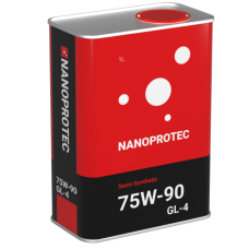 Трансмиссионное масло Nanoprotec Gear Oil 75W-90 GL-4 1л