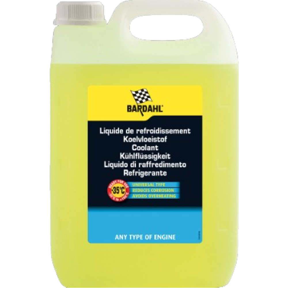 Антифриз (-35) BARDAHL UNIVERSAL COOLANT жовтий 5л. 7323 (3)