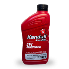 Моторна олива Kendall GT-1 High Performance Motor Oil 10W40, 0,946