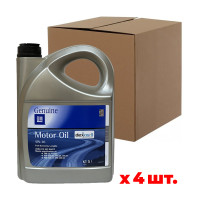 Акція Олива GM dexos2 5W-30 5л х 4шт (1ящик)