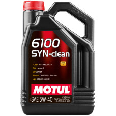 Олива моторна Motul 6100 Syn-clean SAE 5W-40, 4л (шт.)