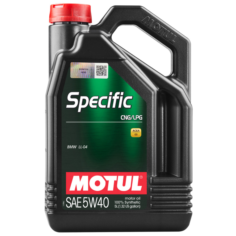 Олива моторна Motul Specific CNG/LPG SAE 5W-40, 5л (шт.)