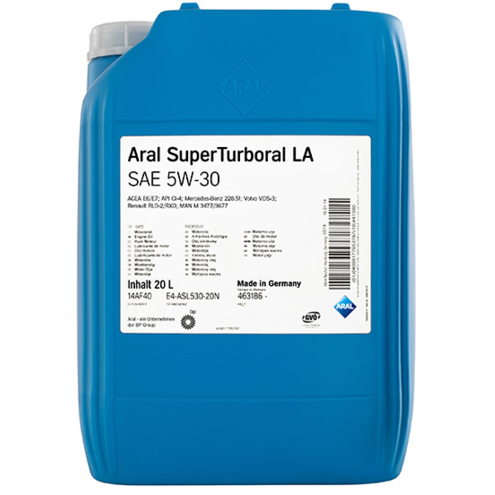 Олива моторна Aral SuperTurboral LA 5W-30, 20 л (шт.)