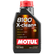 Олива моторна Motul 8100 Х-clean+ SAE 5W-30, 1л (шт.)